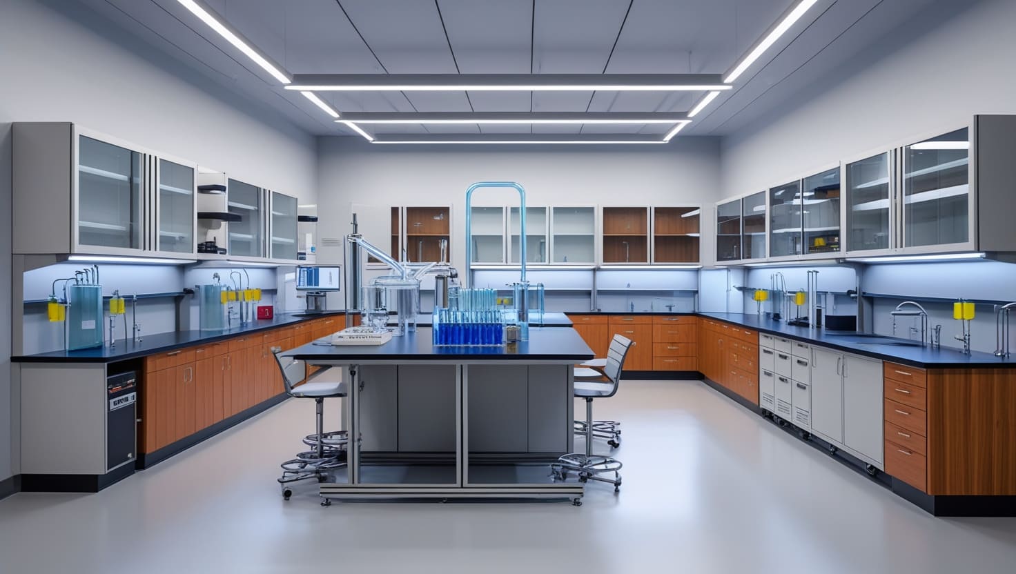 research lab setup