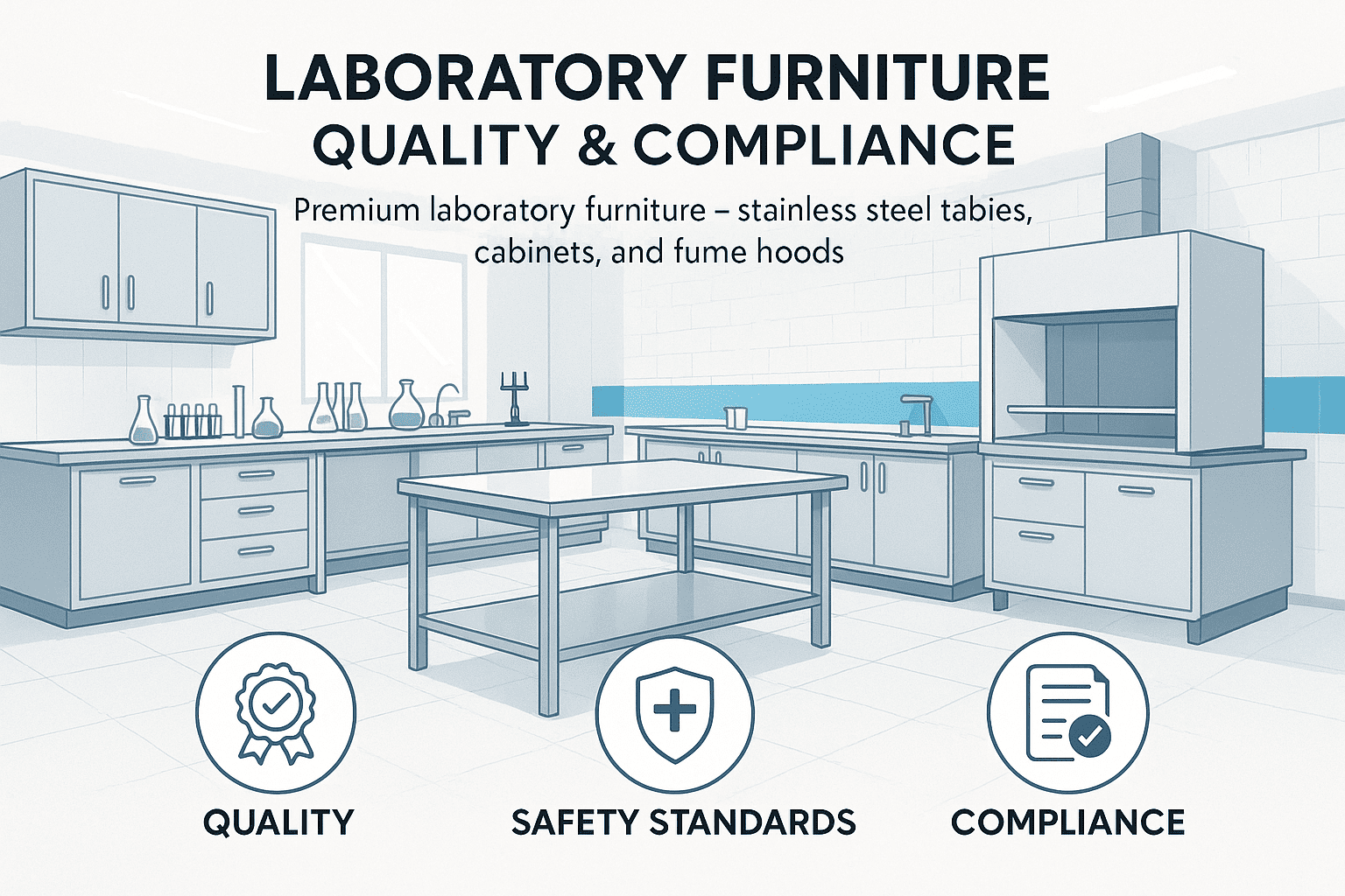 How to Choose the Right Laboratory Furniture for Quality and Compliance