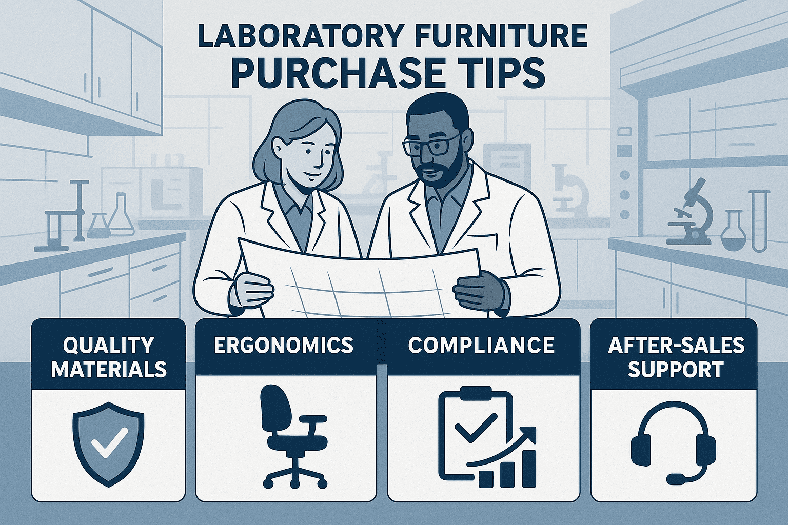 smart purchase tips for choosing laboratory furniture
