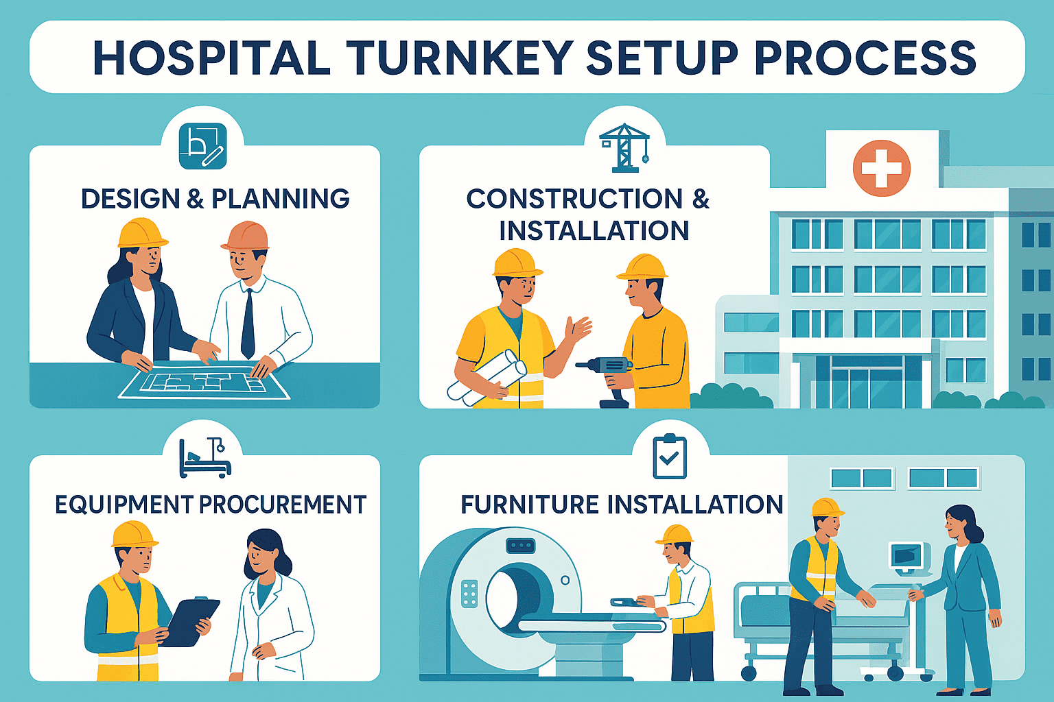the growing trend of hospital turnkey setup